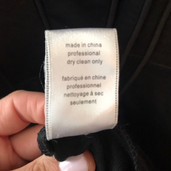 Barneys New York black fitted dress size 2 - Picture 9 of 9